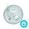 V3 - 16.5ML PET Plastic CLEAR CHUBBY GORILLA BOTTLE W/ CRC/TE CLEAR CAP(1000/case) alternate view