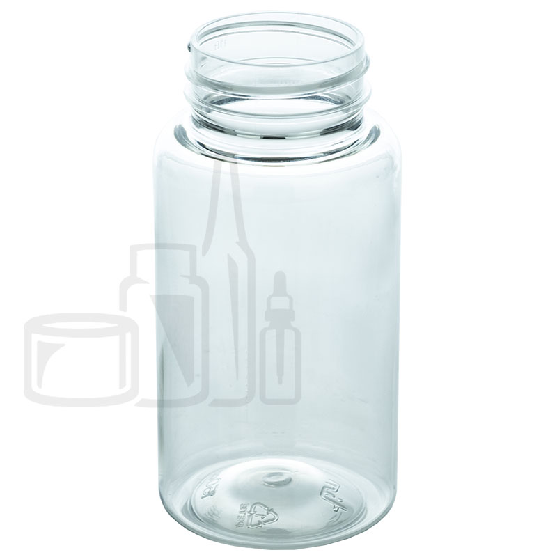150cc Clear PET Plastic Packer Bottle with 38-400 Neck Finish(400/case)