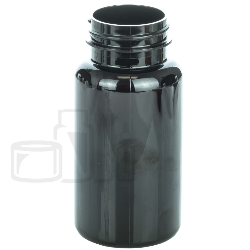 150cc Dark Amber PET Plastic Packer Bottle with 38-400 Neck Finish(508/cs)
