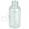 2oz Clear PET Plastic Boston Round Bottle with 20-410 Neck Finish (1050/case)