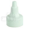 White Plastic 24-410 Twist Cap(4200/case)