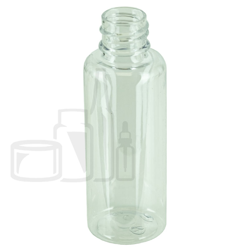 60ml Clear PET Plastic Bottle (1100/case)