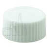 20-400 White Ribbed Skirt Phenolic Continuous Thread Closure - Polycone Liner (5000/case)