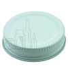 White Metal 48-400 Lid with standard plastisol liner(2205/case)