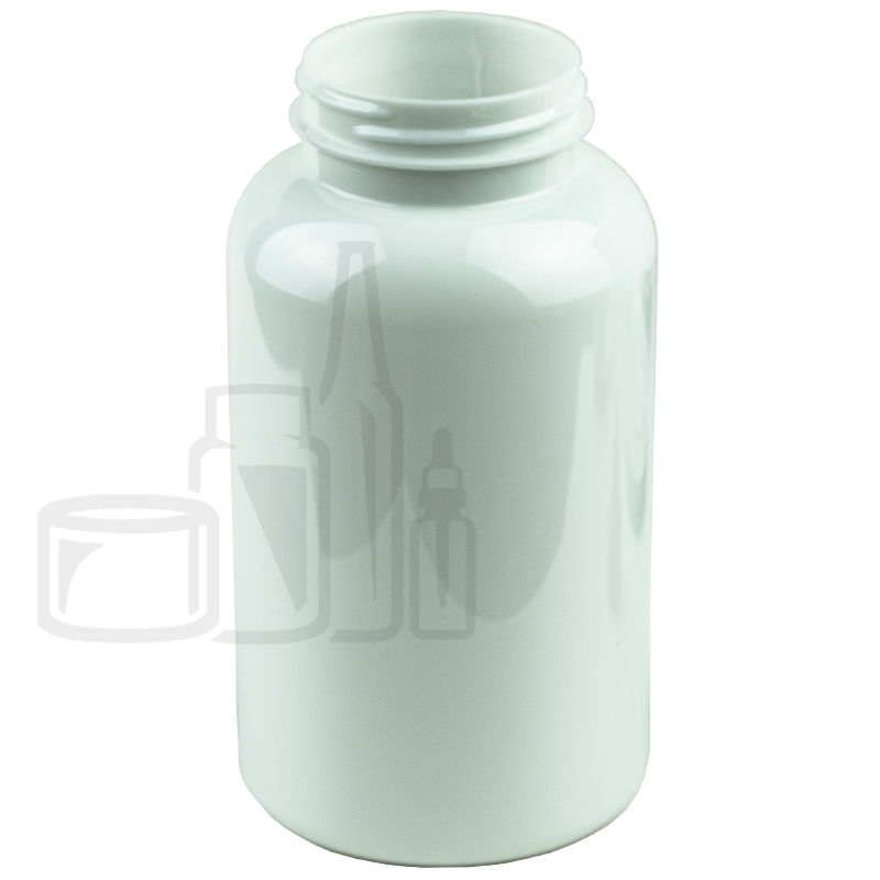 500cc White PET Plastic Packer Bottle with 53-400 Neck Finish(140/case)