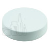 45-400 White Smooth Skirt PP Plastic Continuous Thread Lined Closure - HS035N .20LD CTR Gate Red SFYP PRT Liner (2750/case)