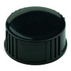 Black CT Closure PP Lid w/ Polycone Liner 24-400(3000/case)