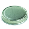 Silver Metal Lid 53-400 with standard plastisol liner(1350/cs)