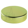 58-400 Shiny Gold Metal Overshell Continuous Thread Lined Closure - Foam Liner (1272/case)