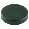 89-400 Black Smooth Skirt PP Plastic Child Resistant Lined Closure - FS 5-9 /S70 HIS Liner (300/case)