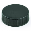 33-400 Black Ribbed Skirt PP Plastic Continuous Thread Lined Closure - (A01) MRPLN04.020 2.10 Grams Foam Printed Red SFYP Liner (4000/case)