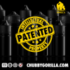 V3 - 10ML PET Plastic BLACK CHUBBY GORILLA W/CRC/TE BLACK CAP alternate view