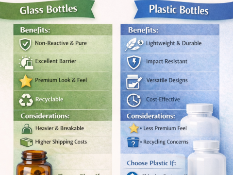 Glass Bottles vs. Plastic Bottles: Which Is the Right Choice?